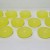 Subbuteo Hasbro Classic Bases Clear Yellow 
